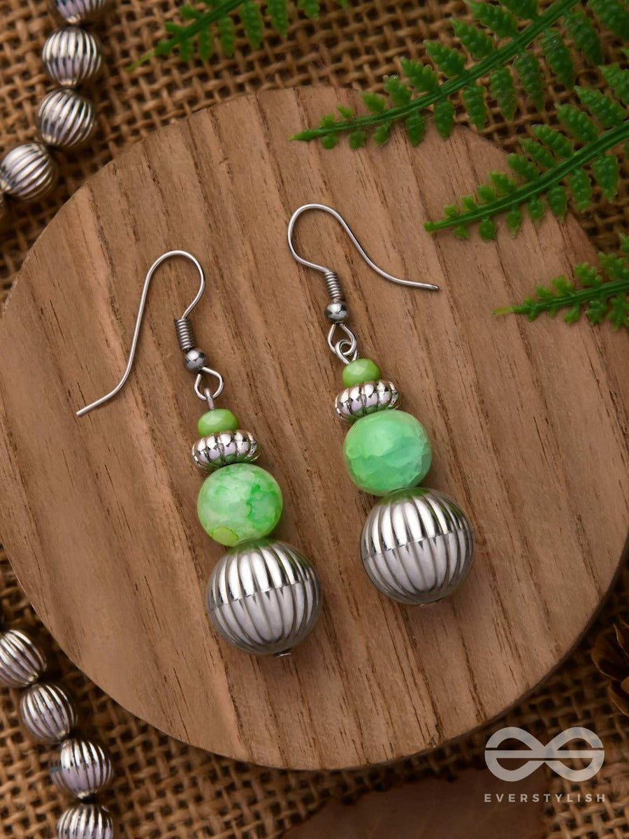 Sky Delight Drops - Classy Silver Earrings