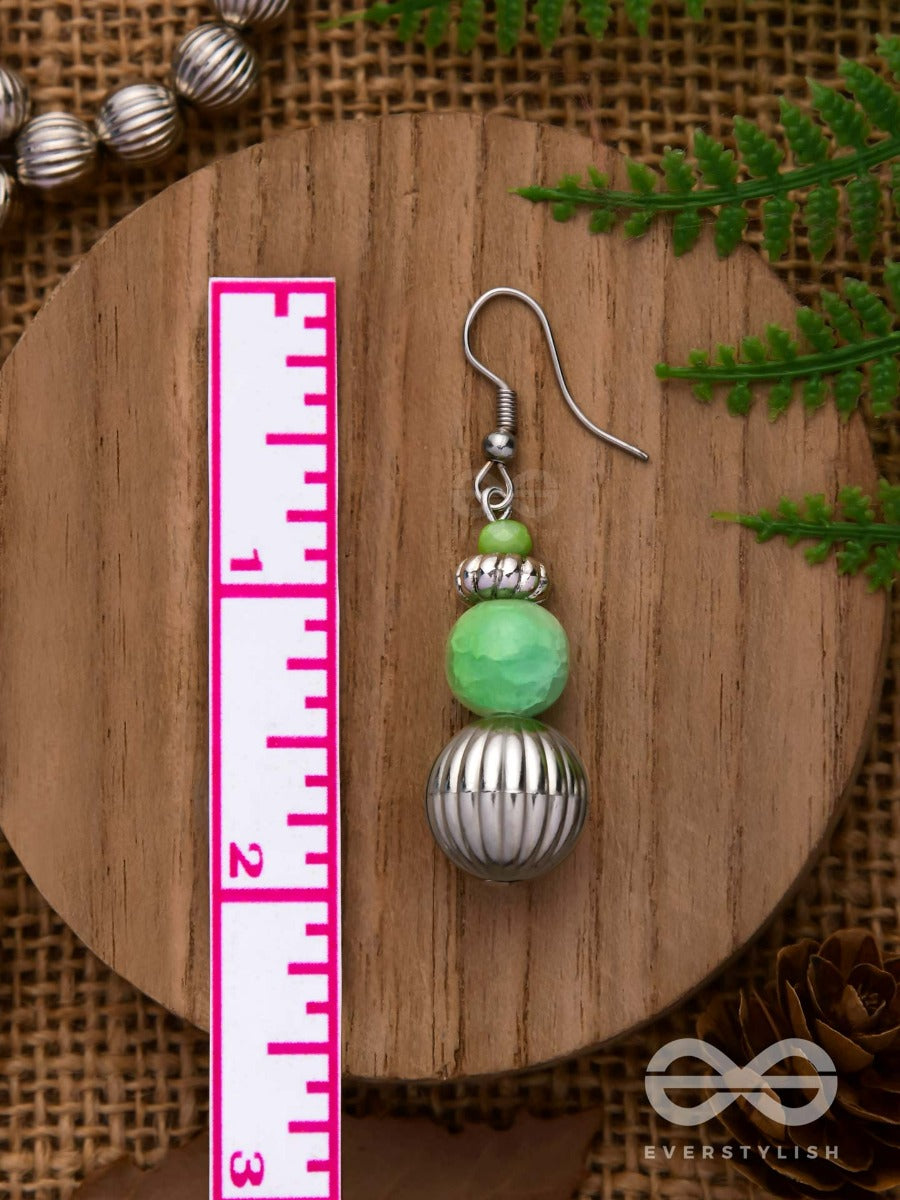 Sky Delight Drops - Classy Silver Earrings