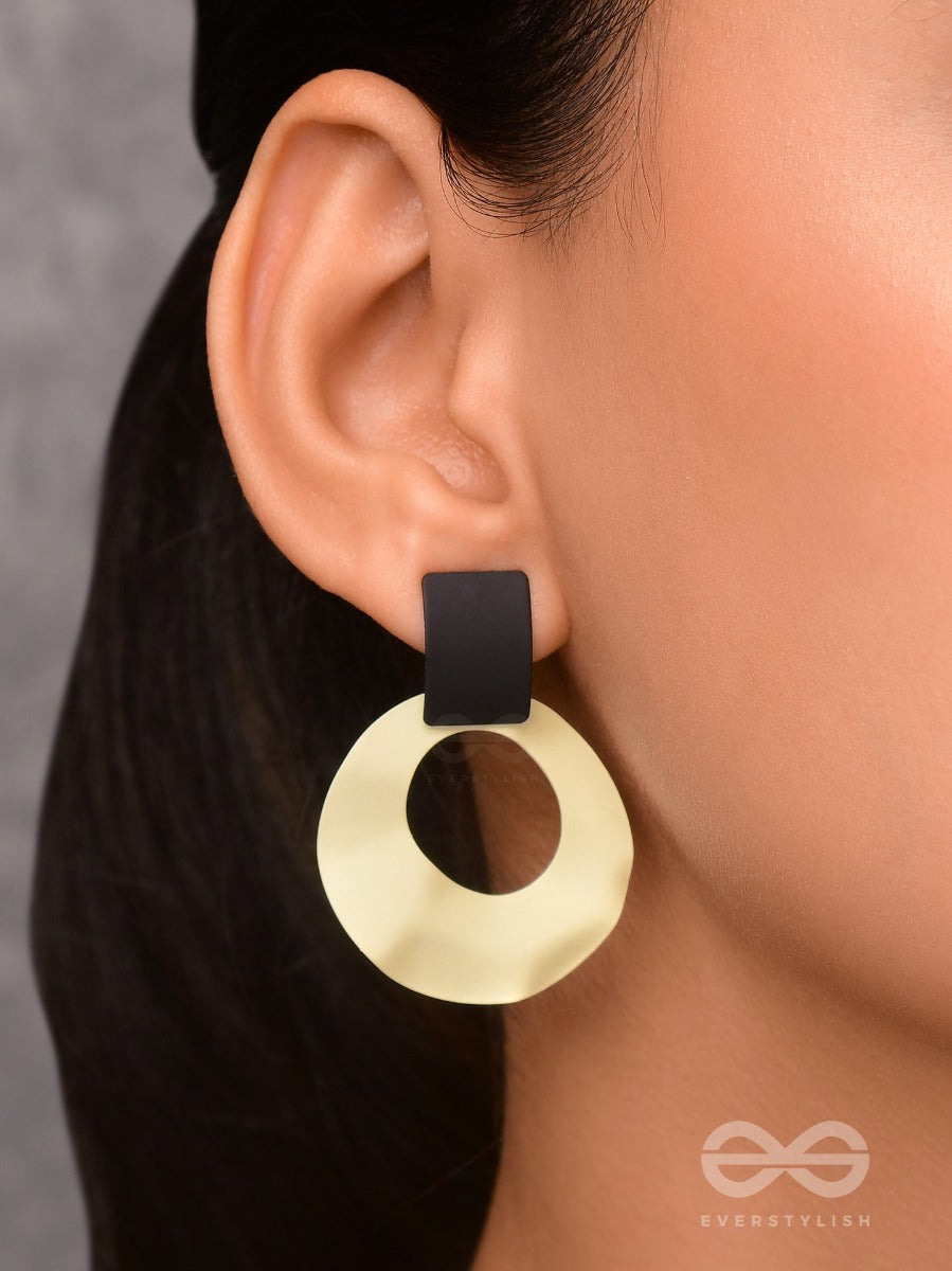 Storms & Clouds - Elegant Acrylic Earrings
