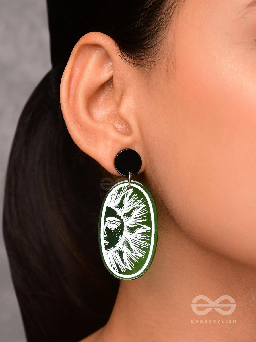Daydreams & Sunfeels- Statement Acrylic Earrings
