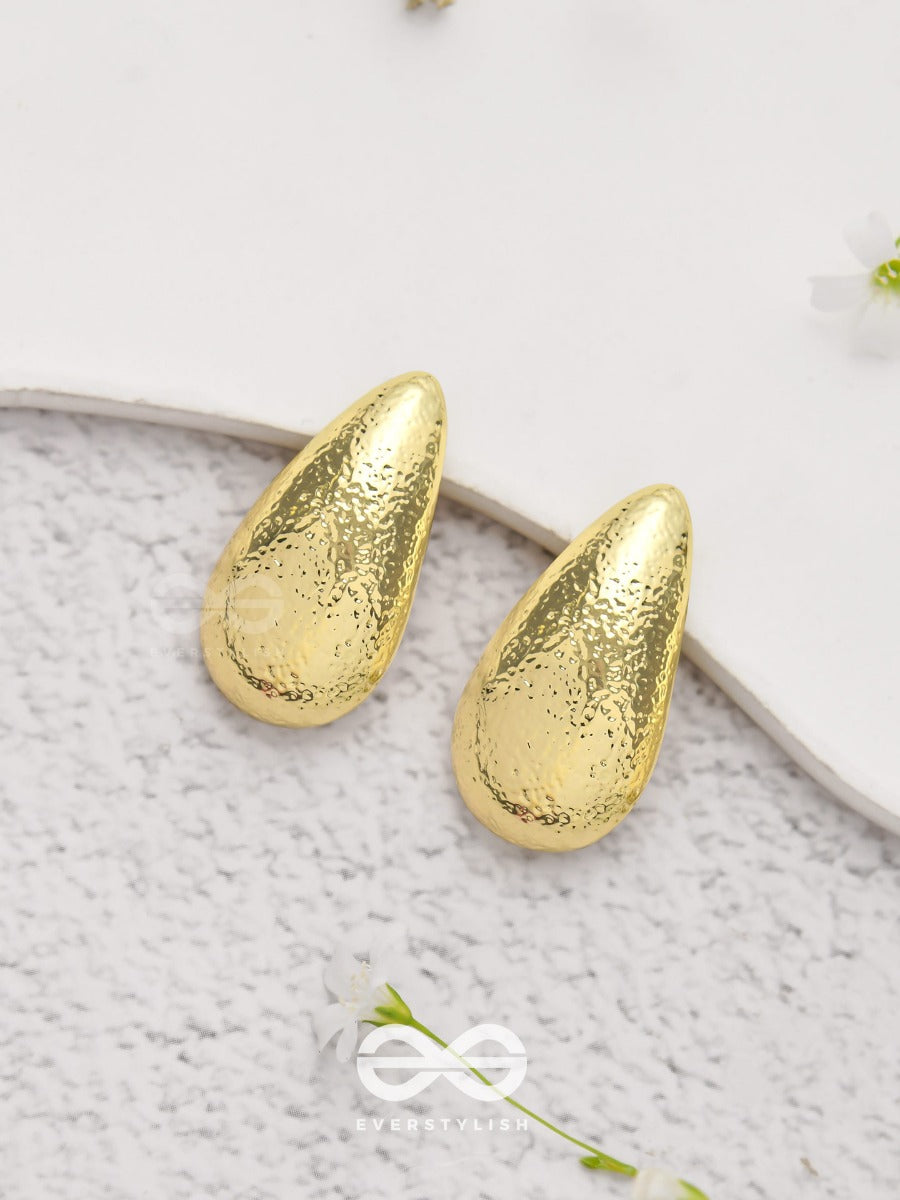 Droplet Delights - Golden Earrings