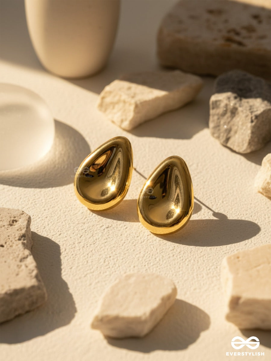 Medusa's Tears - Golden Ear Studs