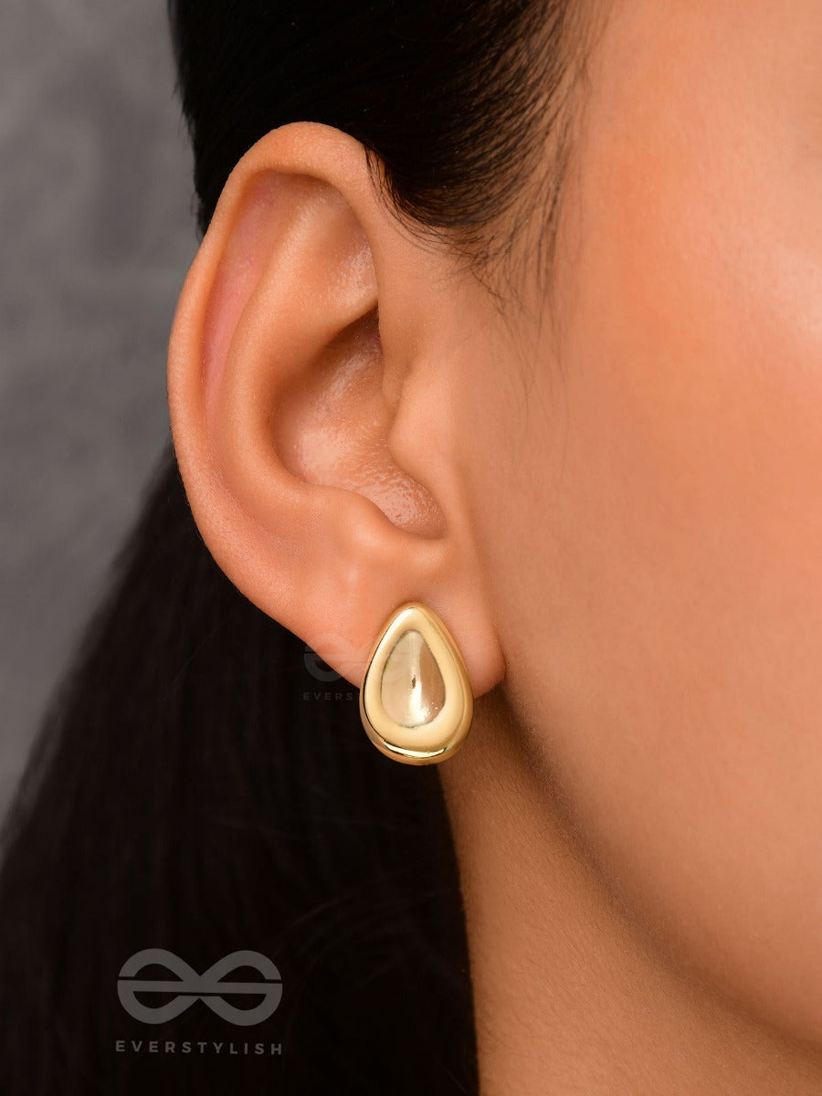 Medusa's Tears - Golden Ear Studs