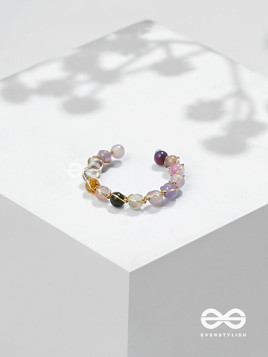 The Pastel Gravel - Golden Ring (Adjustable)