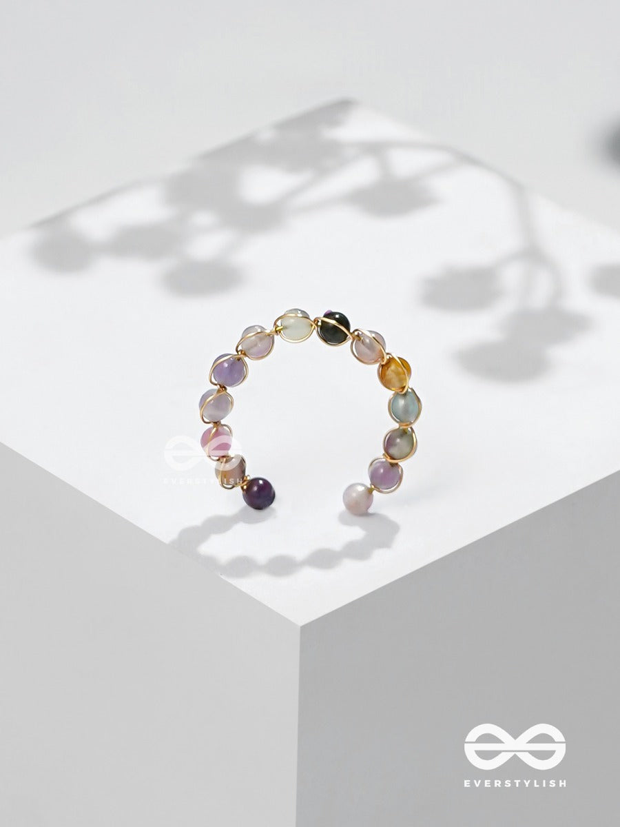 The Pastel Gravel - Golden Ring (Adjustable)