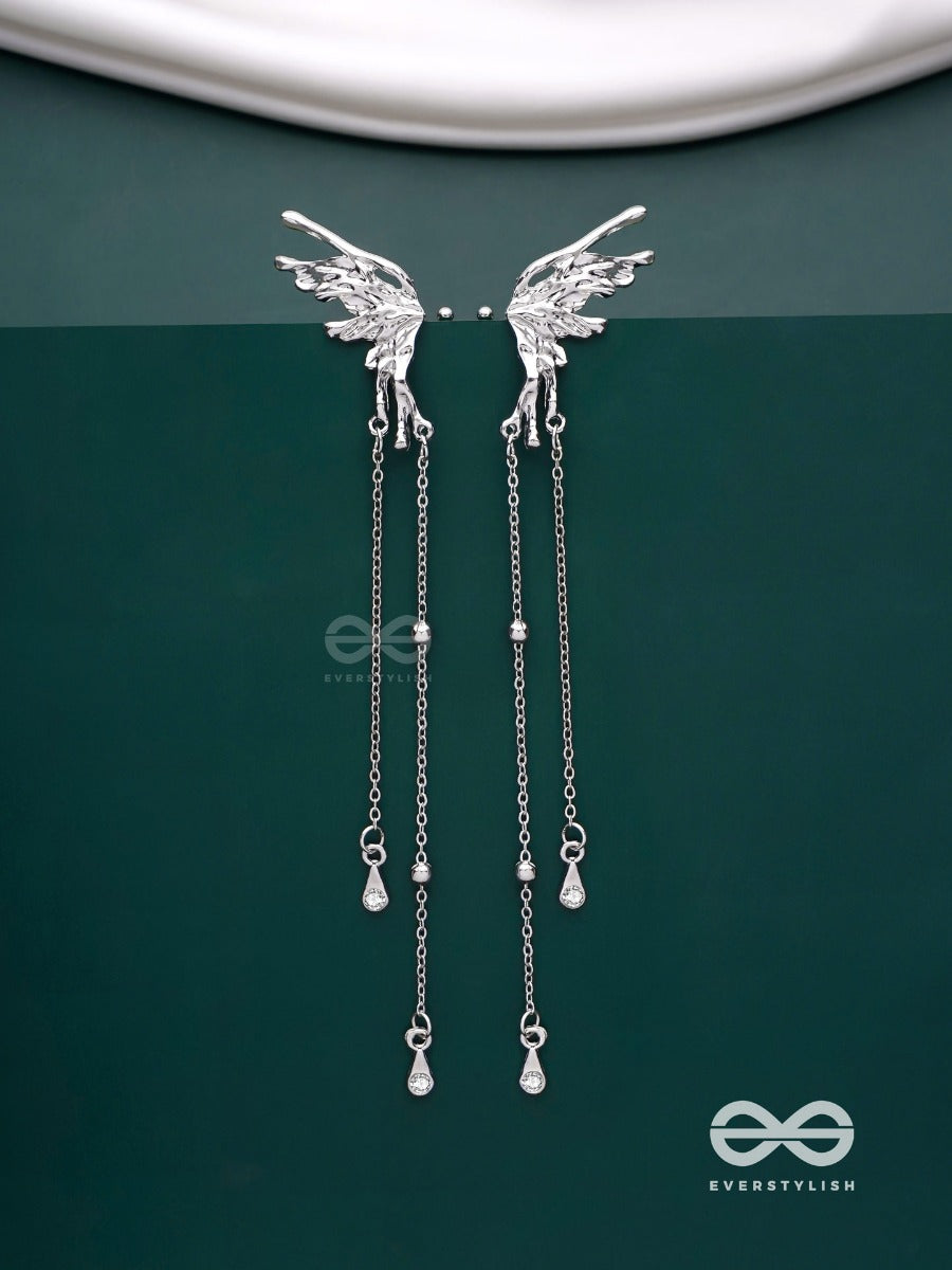 Angel Whispers- Divine Drop Ear Cuffs (Both Ear)