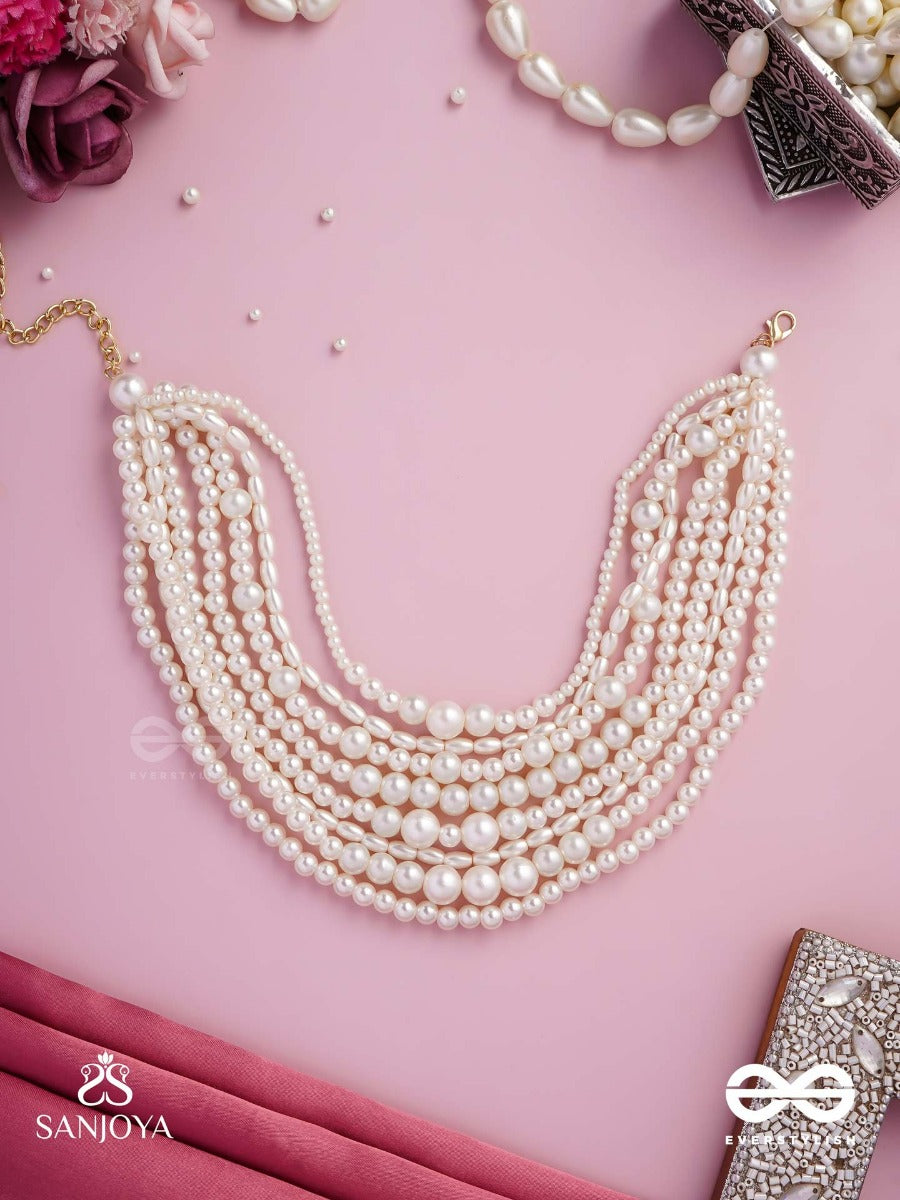 Ratriratna - Alia Bhatt Inspired Neckpiece With Pearls, Symbolizing Purity And Elegance