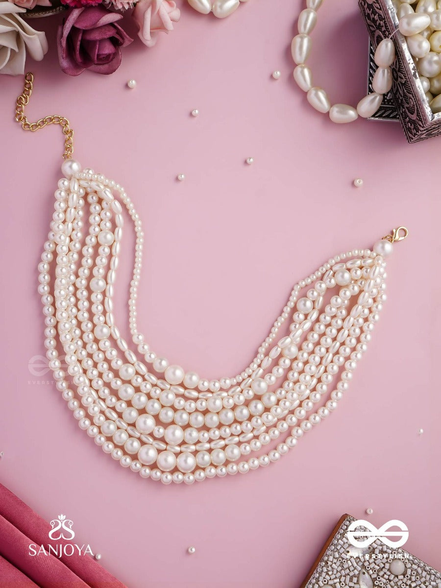 Ratriratna - Alia Bhatt Inspired Neckpiece With Pearls, Symbolizing Purity And Elegance