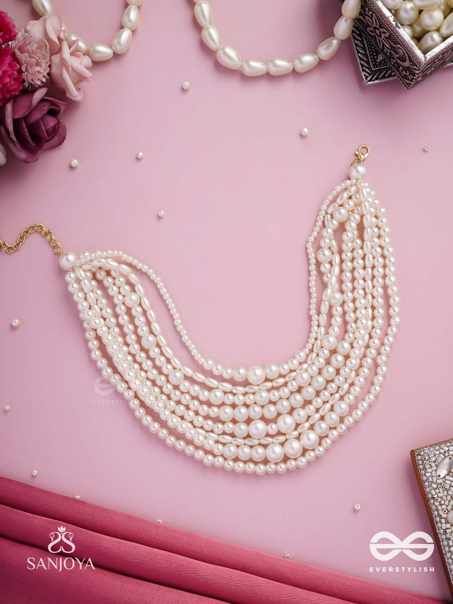 Ratriratna - Alia Bhatt Inspired Neckpiece With Pearls, Symbolizing Purity And Elegance