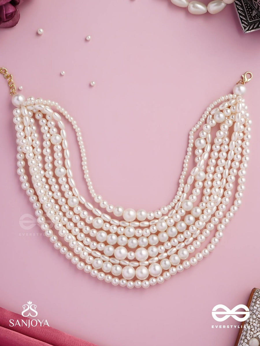 Ratriratna - Alia Bhatt Inspired Neckpiece With Pearls, Symbolizing Purity And Elegance