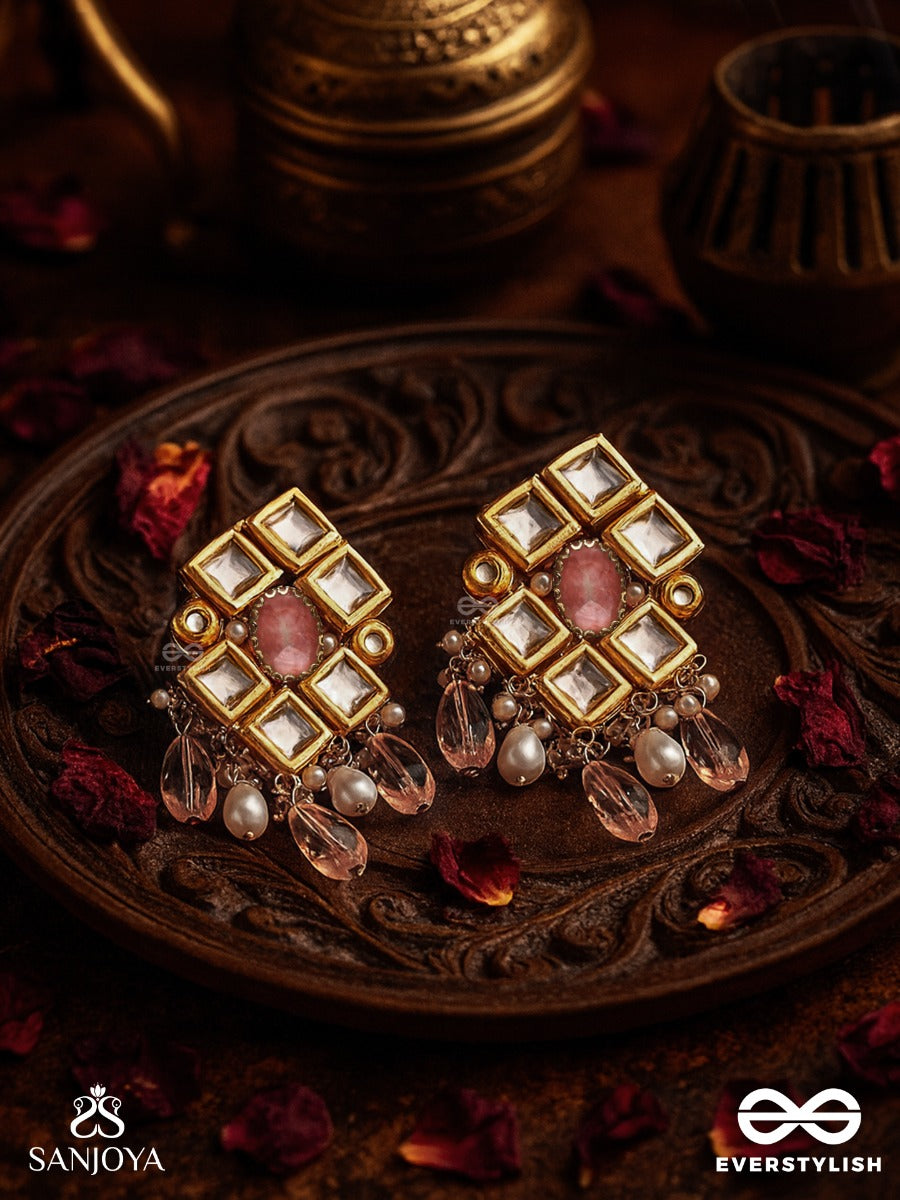 Samruddhimala - Garland Of Prosperity - Hand Embroidered Bridal Kundan Set With Choker Neckpiece, Earrings And Maangtika