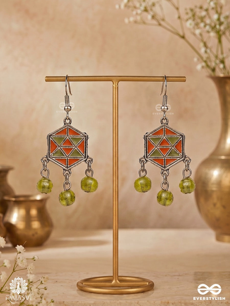 Zen Flair - Modern Folk Jodhpuri Jhumkas