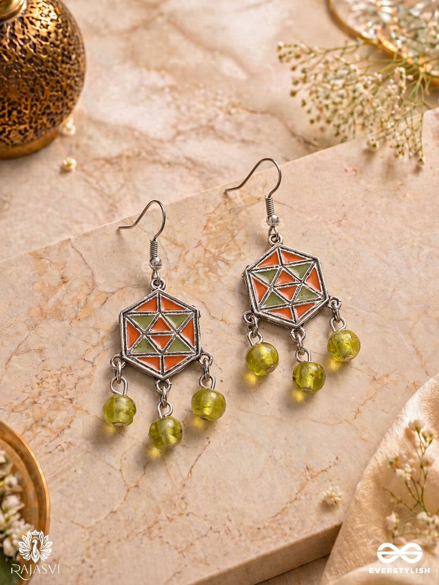Zen Flair - Modern Folk Jodhpuri Jhumkas