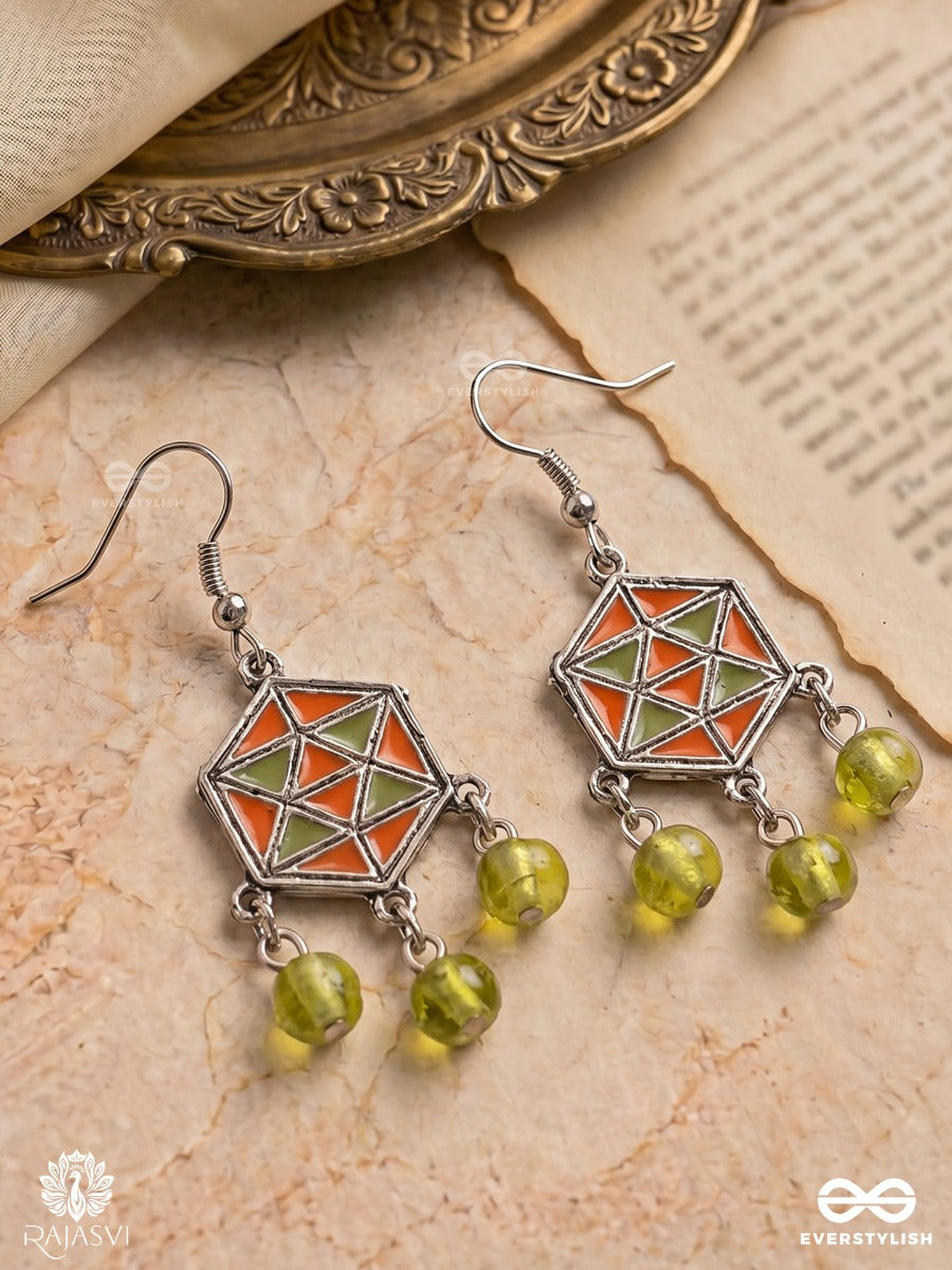 Zen Flair - Modern Folk Jodhpuri Jhumkas
