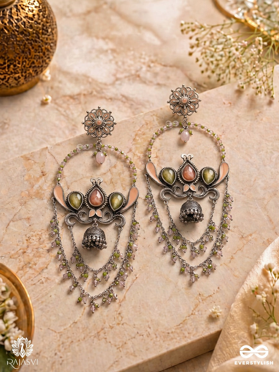 Pastel Whim - Statement Enamelled Chandbali