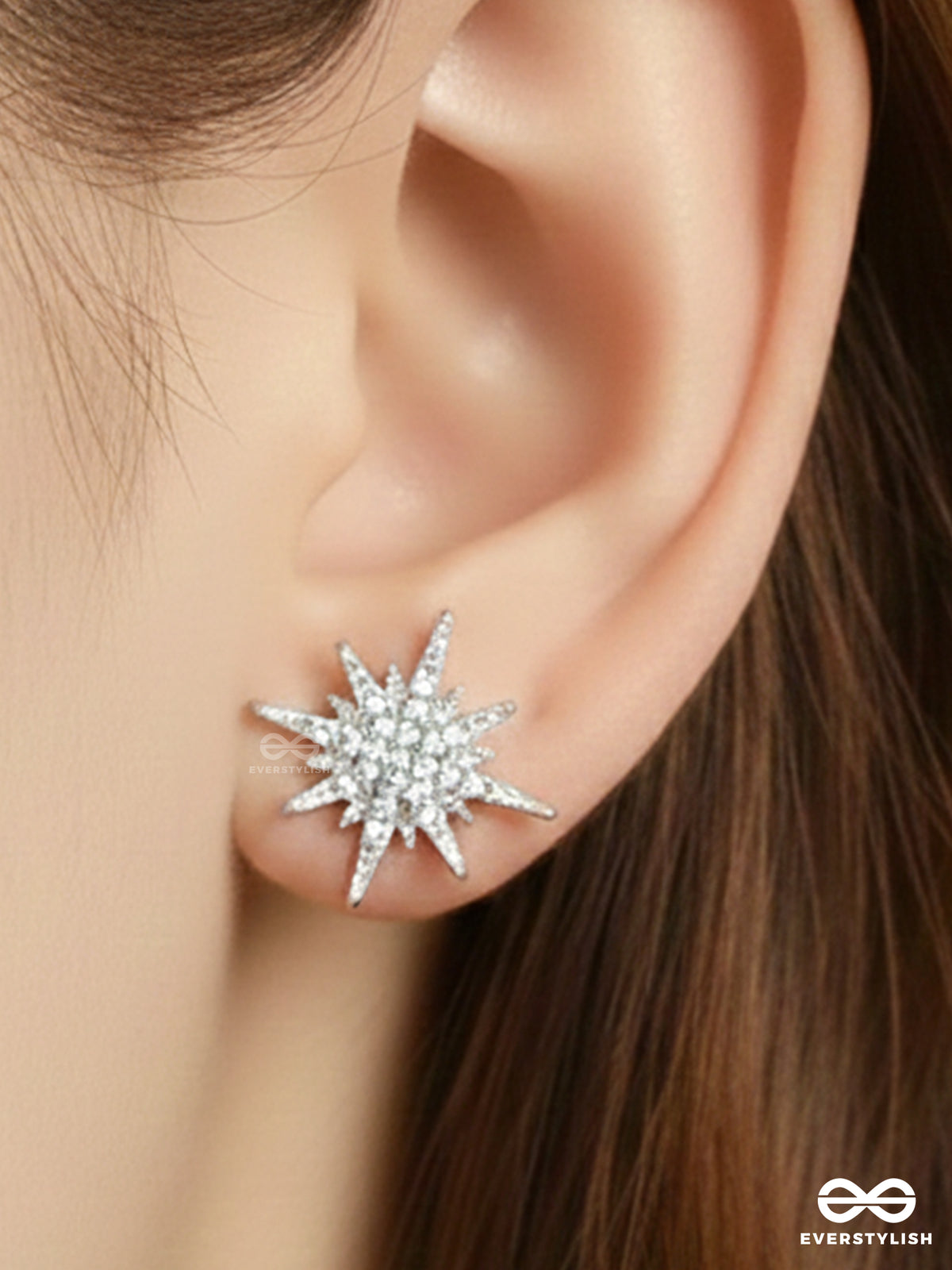 Twilight Duo - Star & Moon Studs