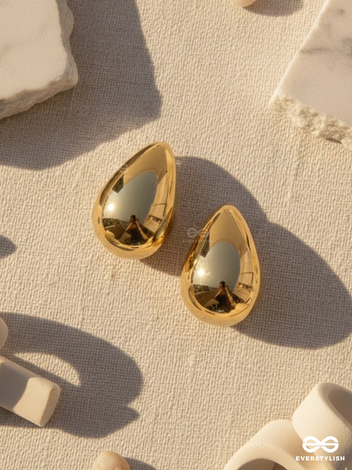 Honeydrop - Soft Gold Drop Earrings