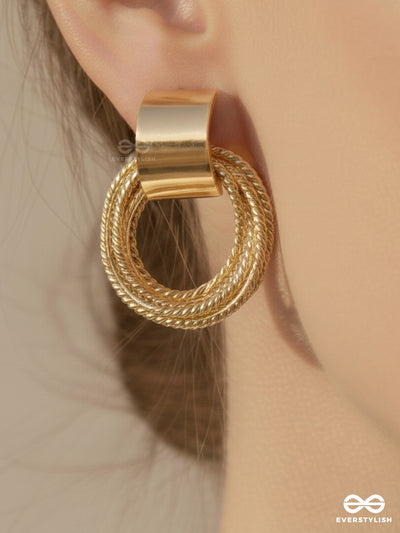 Lumi Halo - Soft Sprakle Ripple Earrings