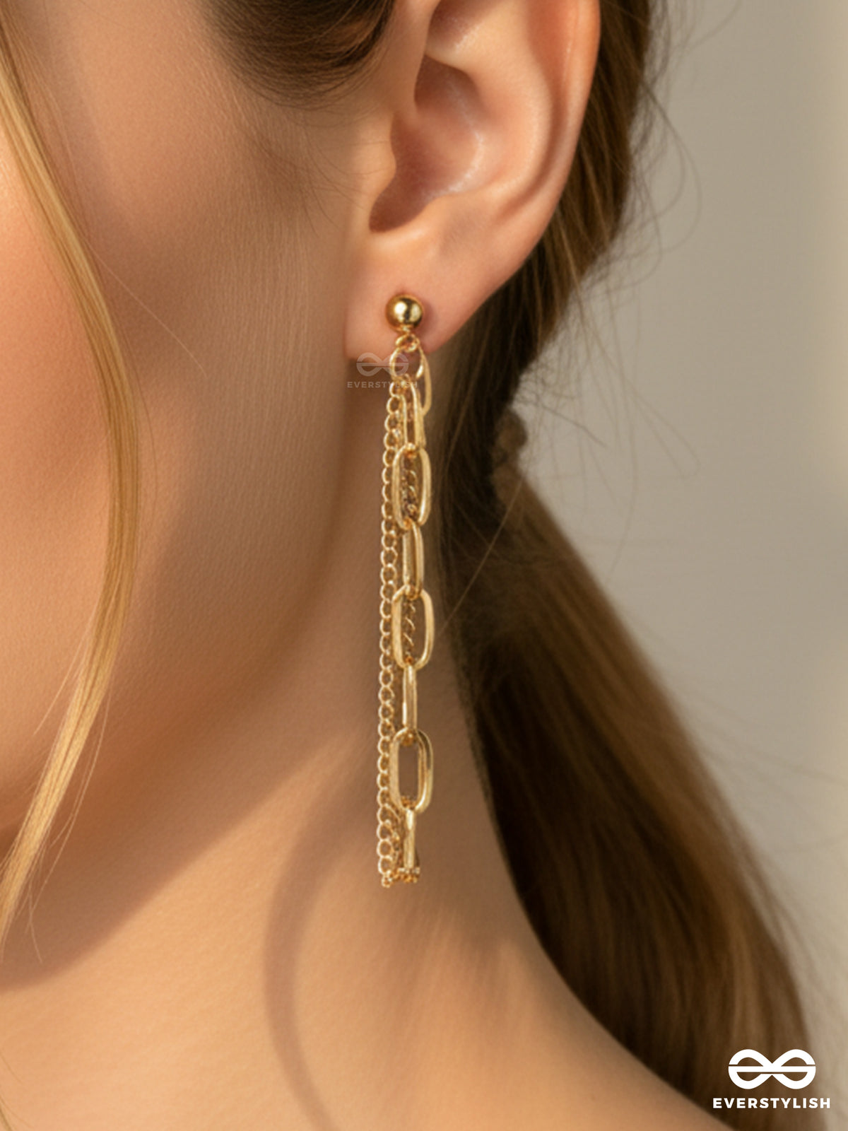 Chain Crush - Bold Layered Chain Earrings