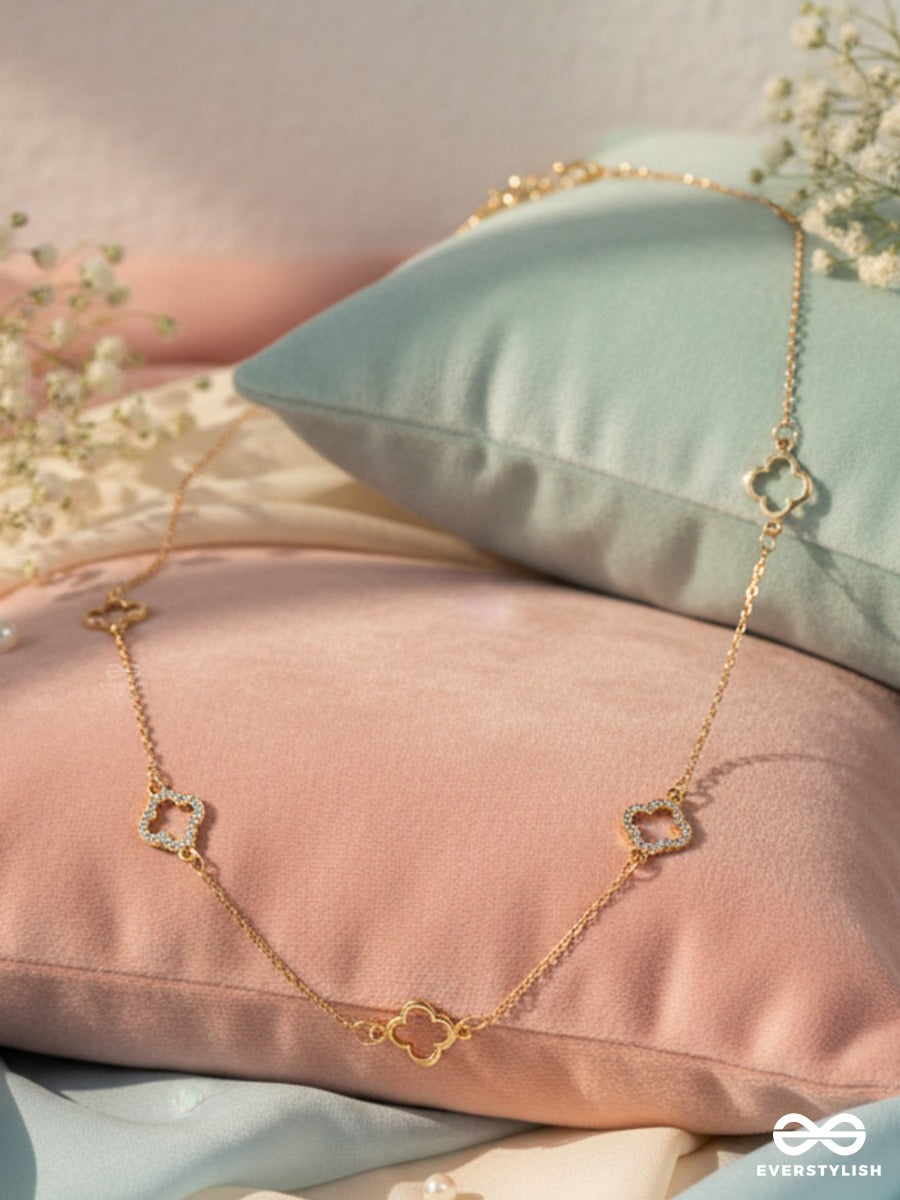 Gentle Nodes - Subtle Link Chain Necklace
