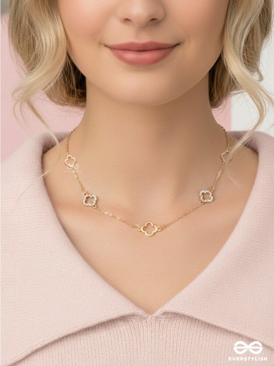 Gentle Nodes - Subtle Link Chain Necklace