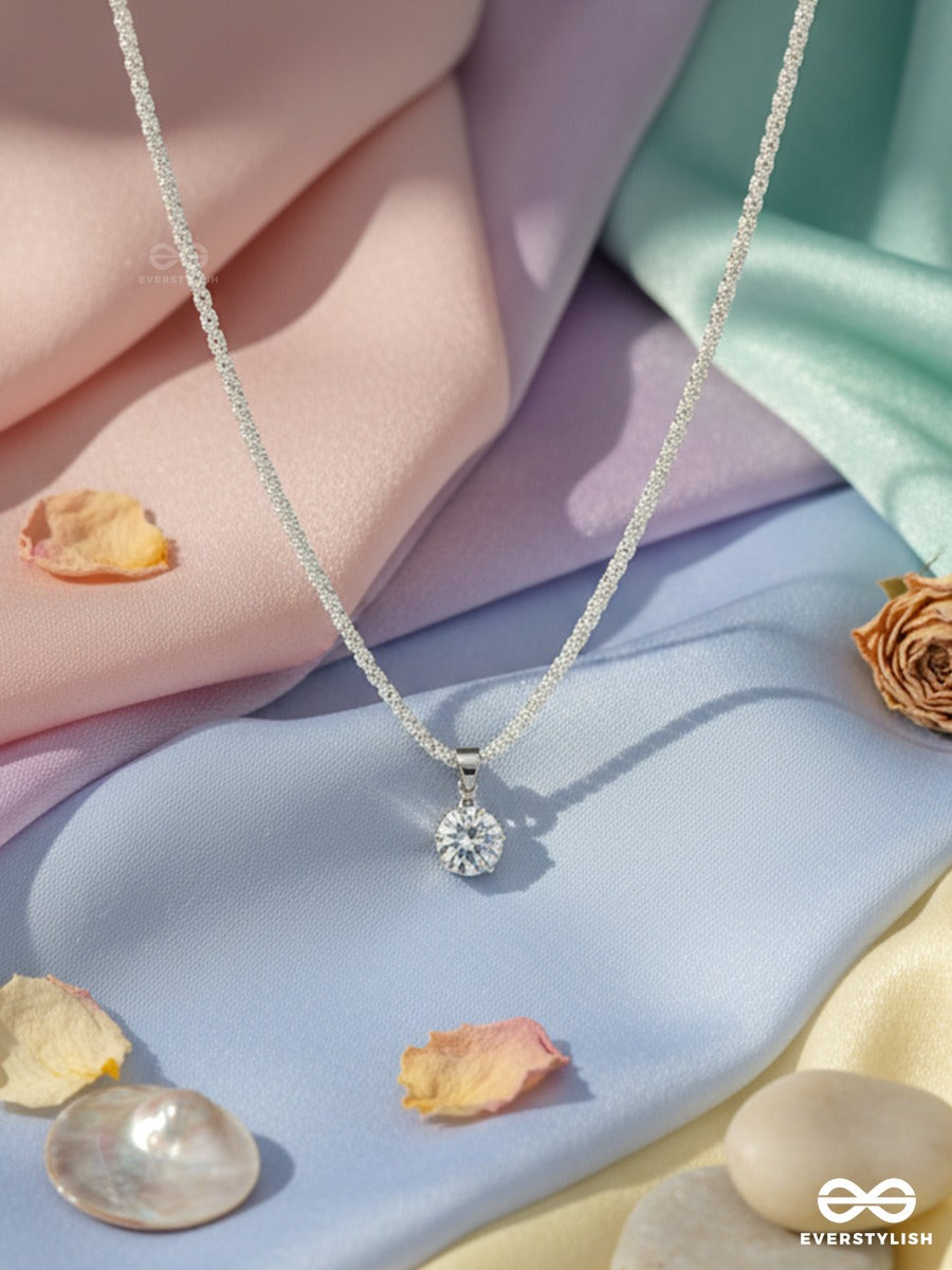 One Moment - Minimal Stone Necklace