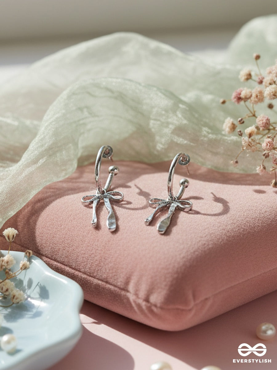 Cutesy Knot - Bow Charm Earrings