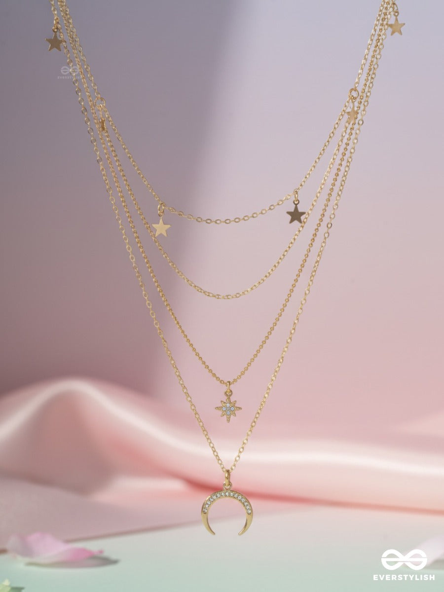 Twinkle Trail - Gold Layered Necklace