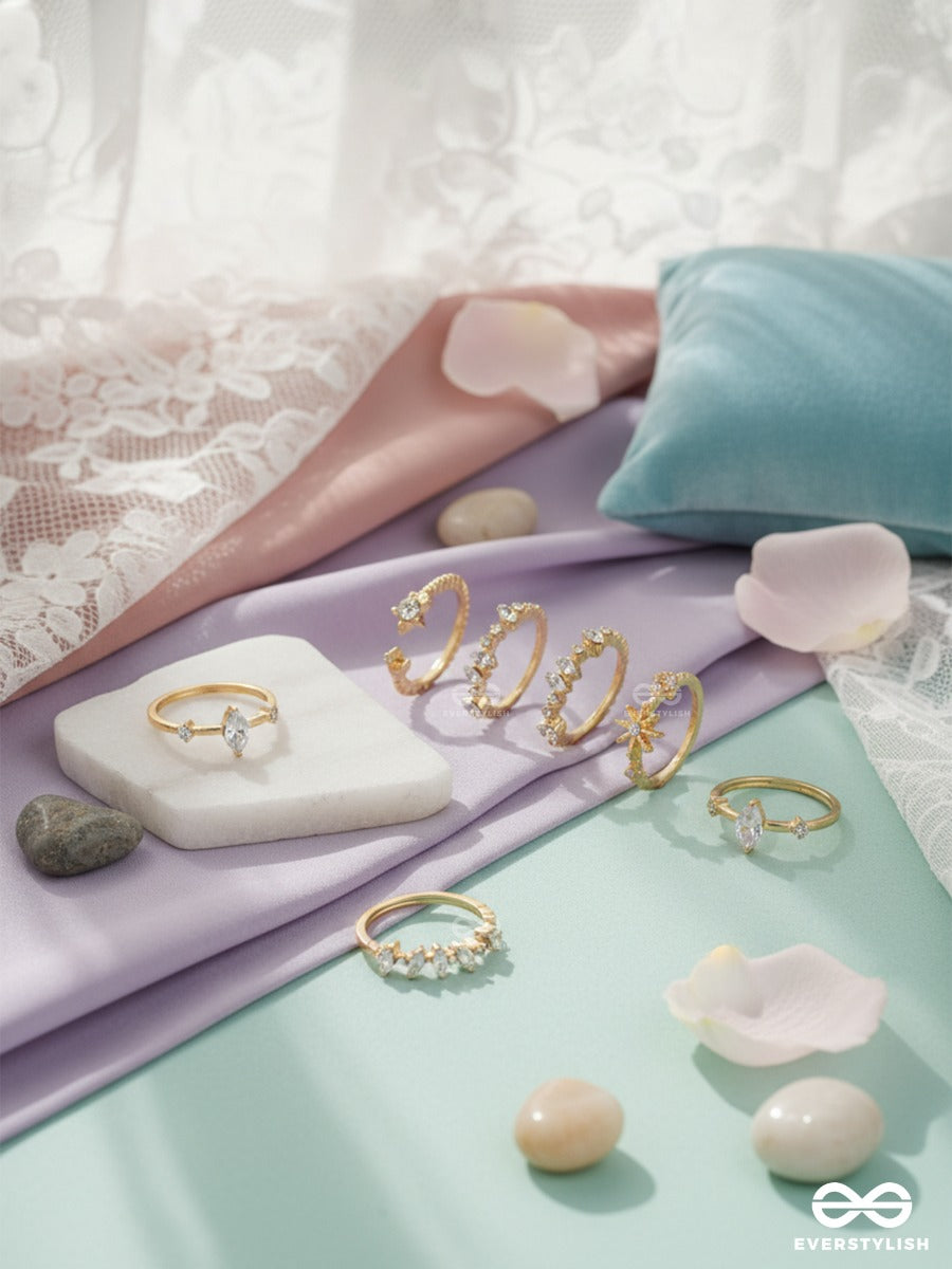 Mini Shine Club - Statement Ring Set
