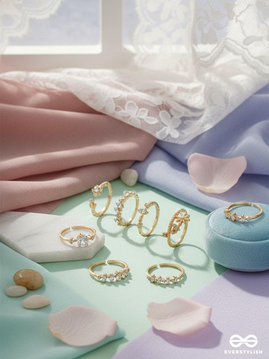 Mini Shine Club - Statement Ring Set
