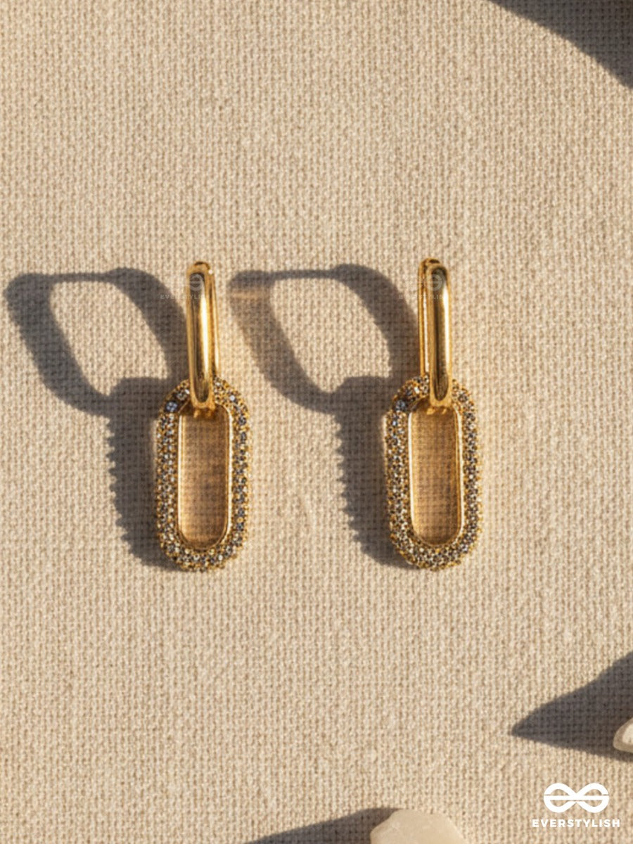 Spark Snap - Stacked Drop Hoops
