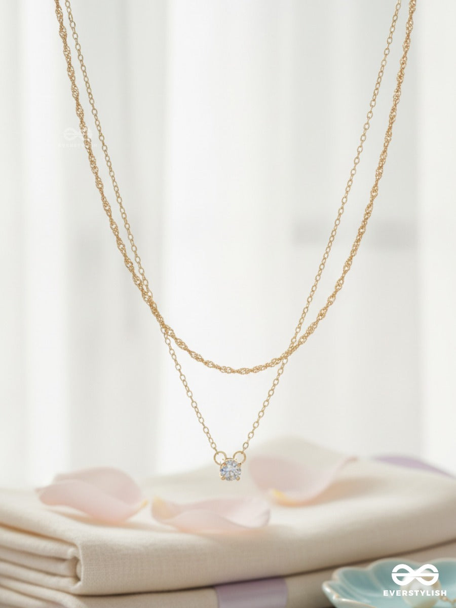 Featherlight - Double Strand Layered Necklace