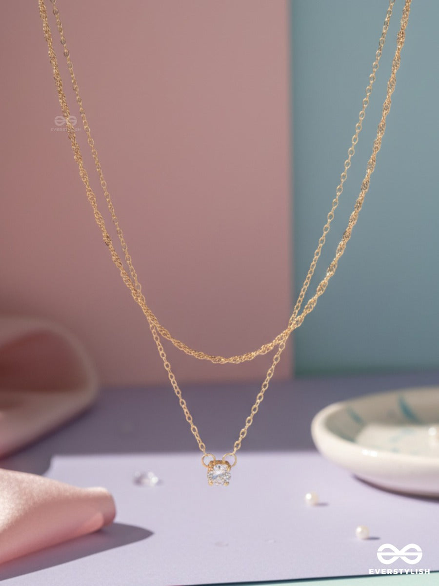 Featherlight - Double Strand Layered Necklace