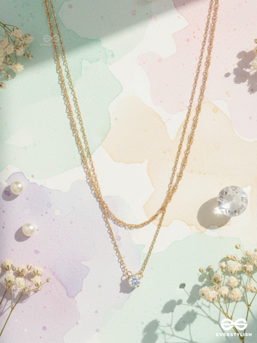Featherlight - Double Strand Layered Necklace