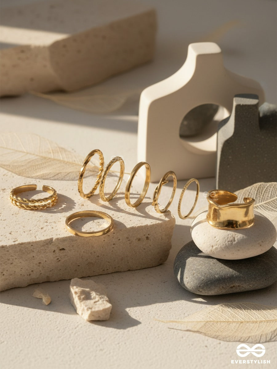 Ring It All - Everyday Gold Set