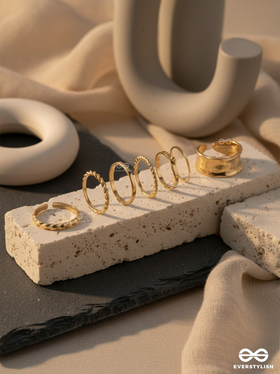 Ring It All - Everyday Gold Set