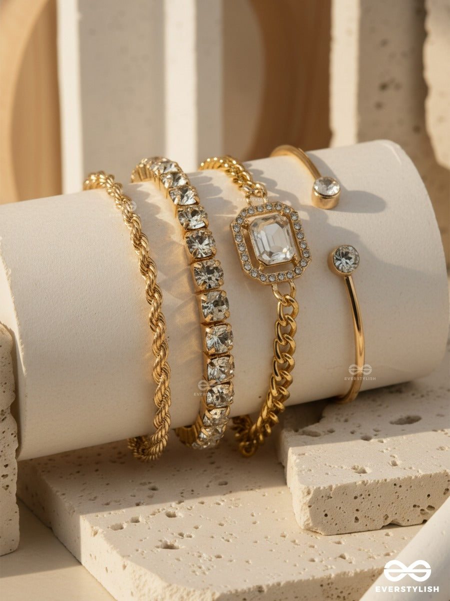 Spark Align - Mixed Texture Bracelet Set