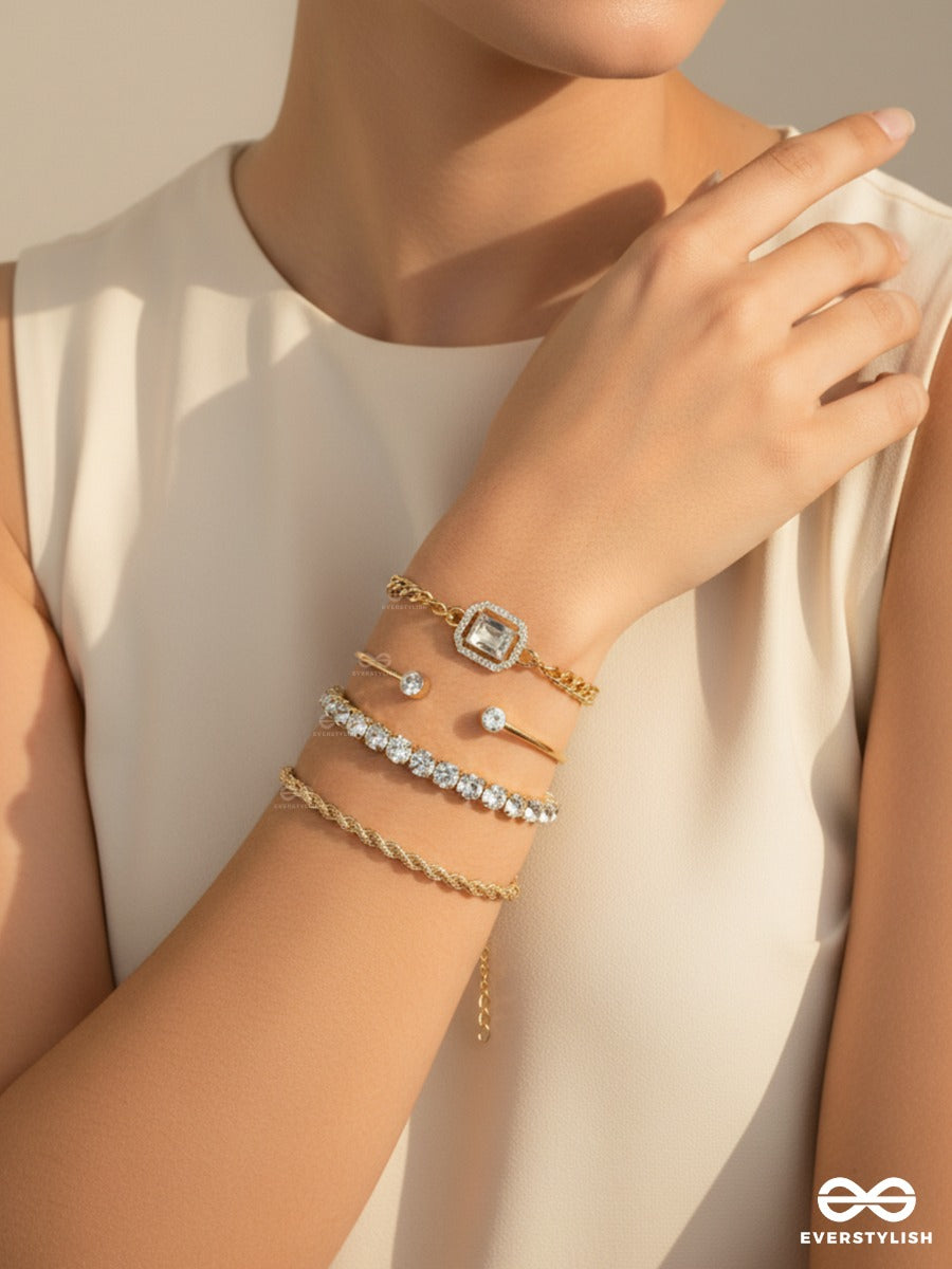 Spark Align - Mixed Texture Bracelet Set