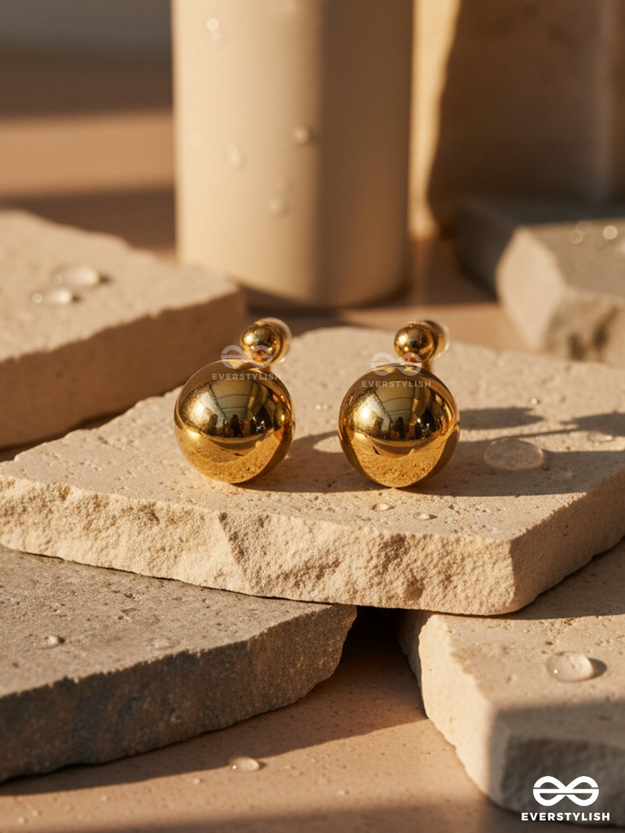 Pure Dot - Minimal Gold Stud Earrings