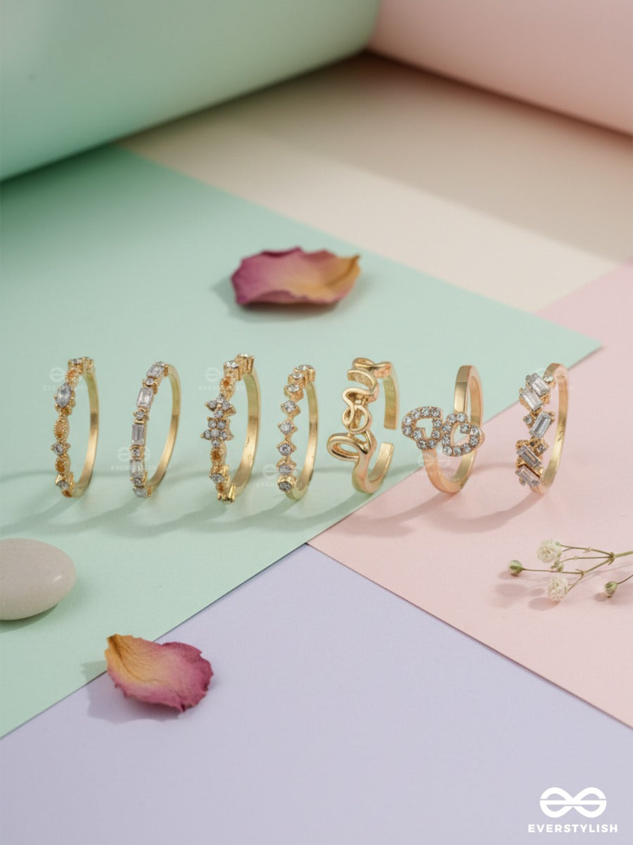 Twinkle Mix - Statement Ring Set