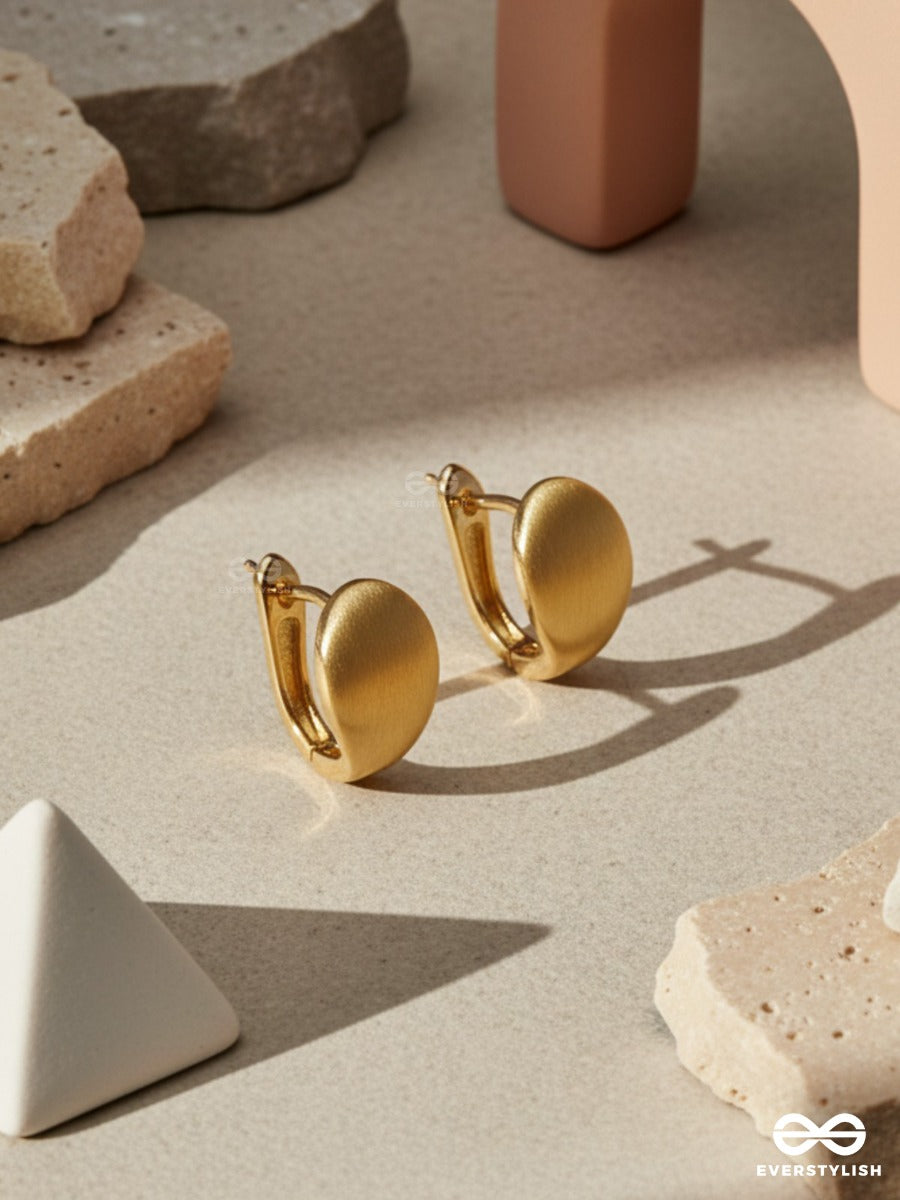 Golden Crush - Statement Hoops