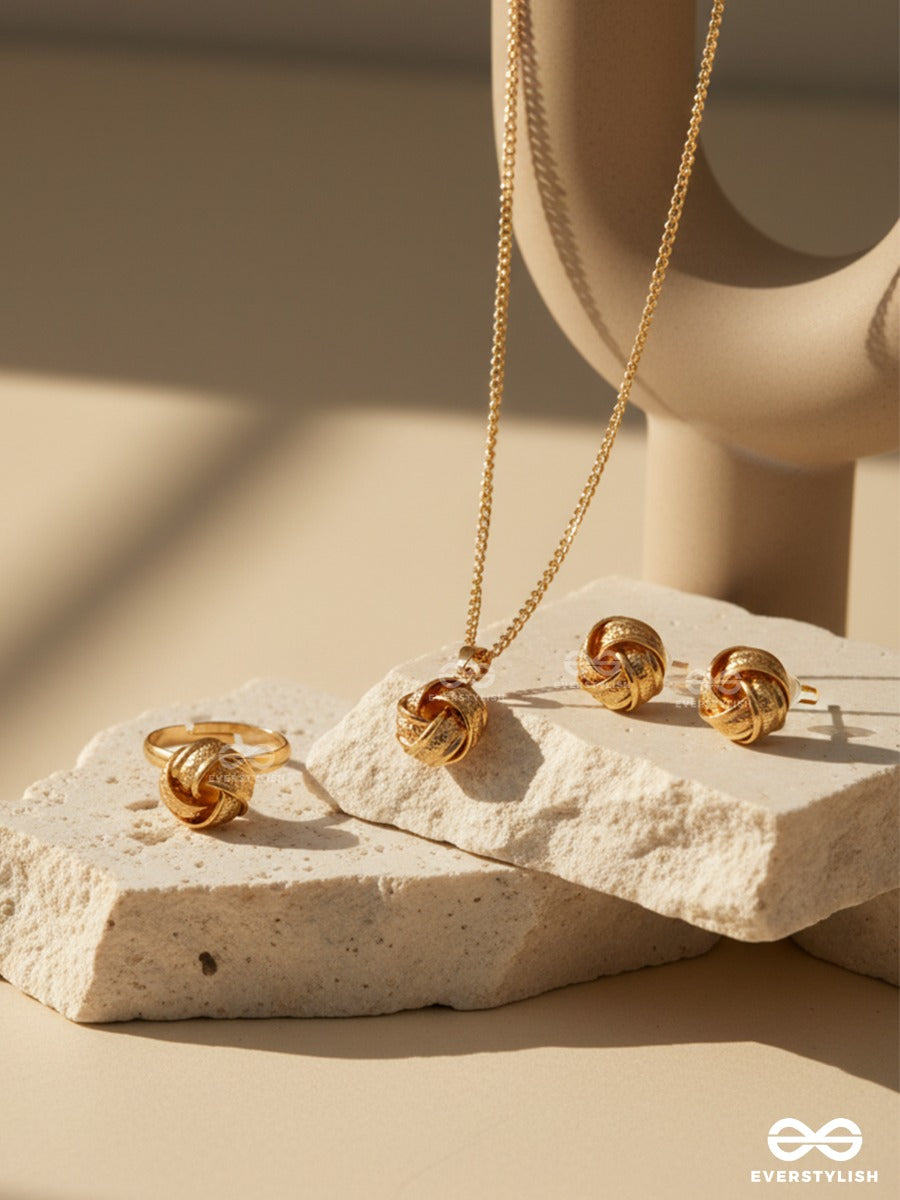 Sol Knot - Refined Sculptural Jewellery Set