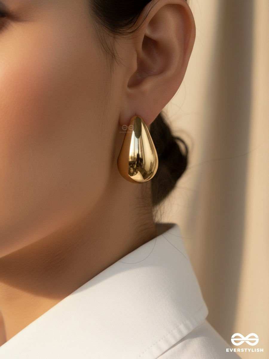 The Aurum Stack - Gold Stud Earrings Set