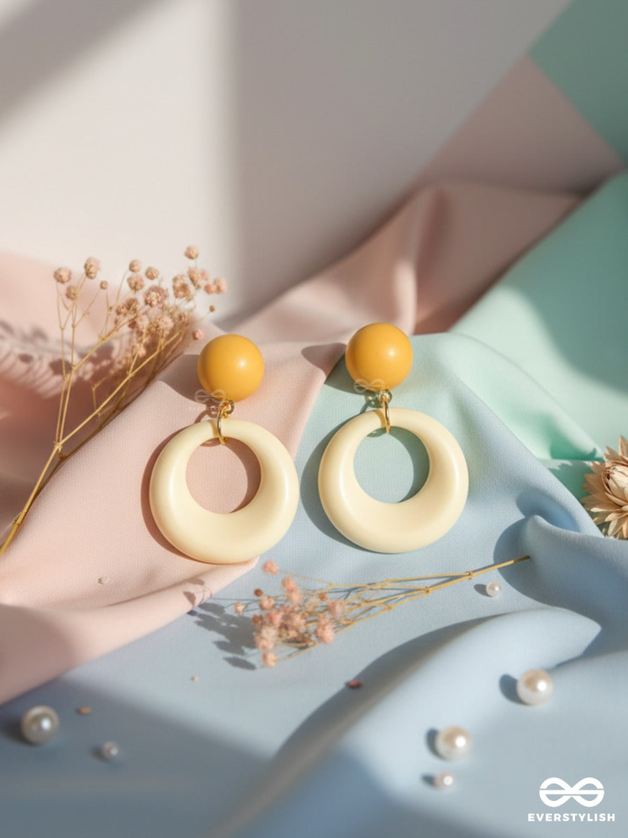 Citrus Pop - Statement Drop Earrings
