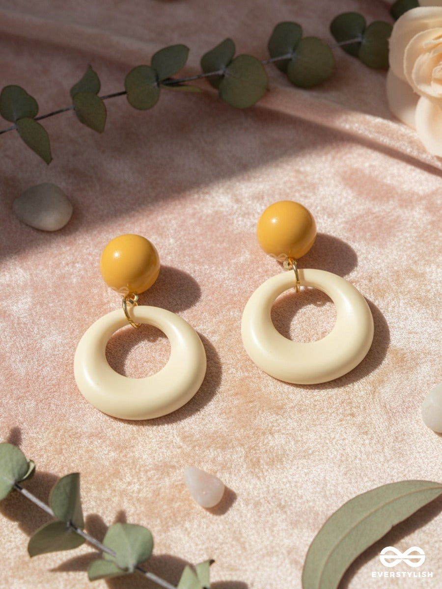 Citrus Pop - Statement Drop Earrings