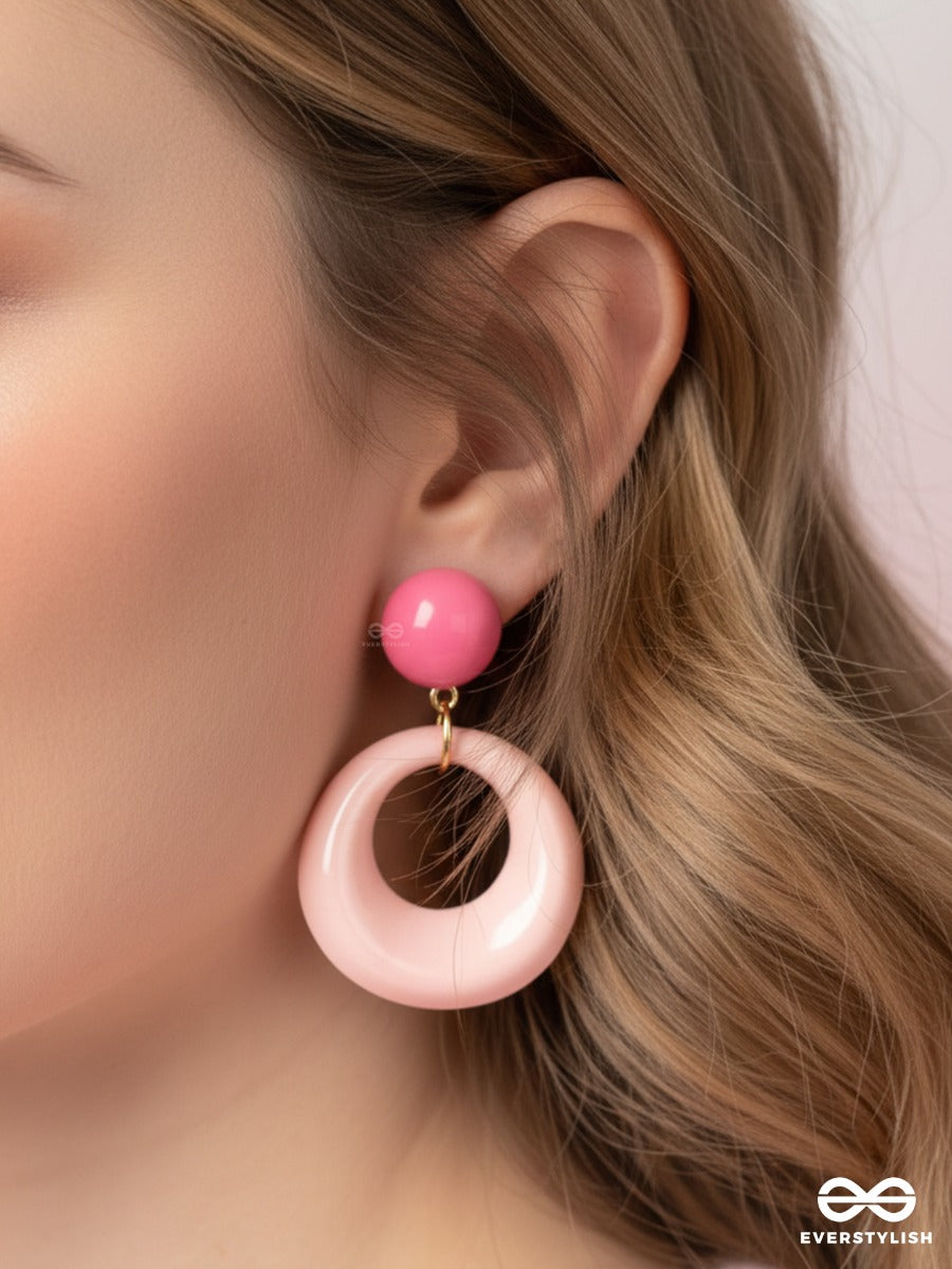 Sorbet Swing - Statement Drop Earrings