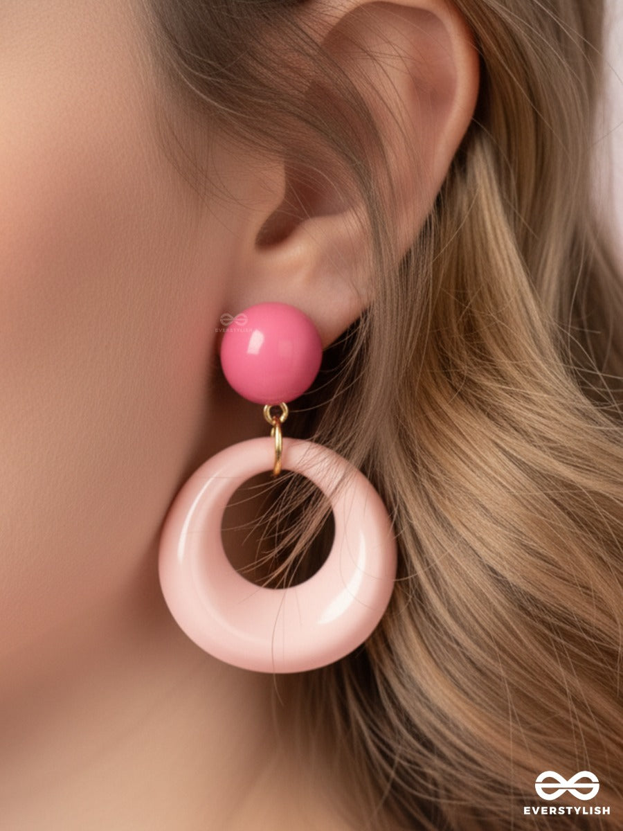 Sorbet Swing - Statement Drop Earrings