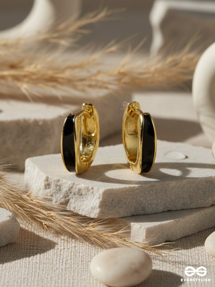 Phantom Glow - Chic Hoop Earrings