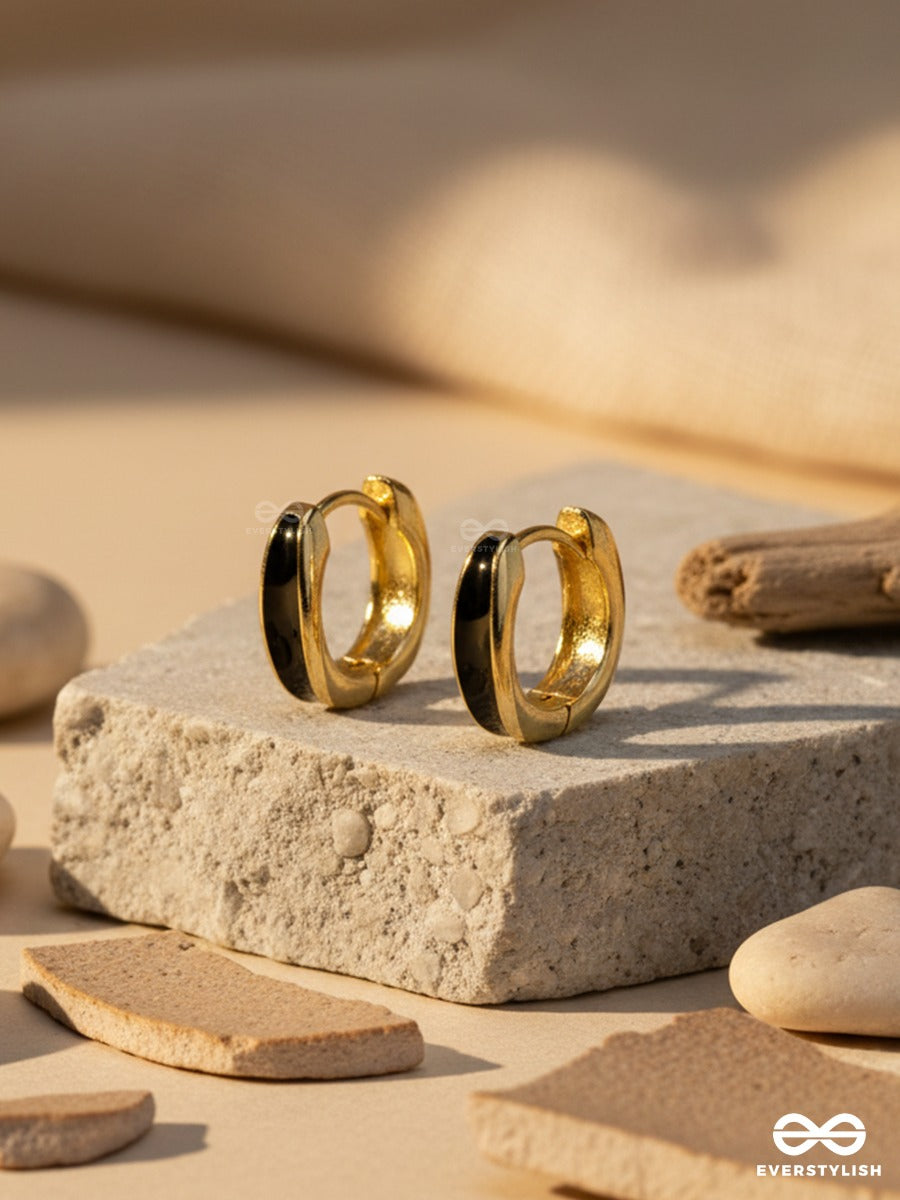 Phantom Glow - Chic Hoop Earrings