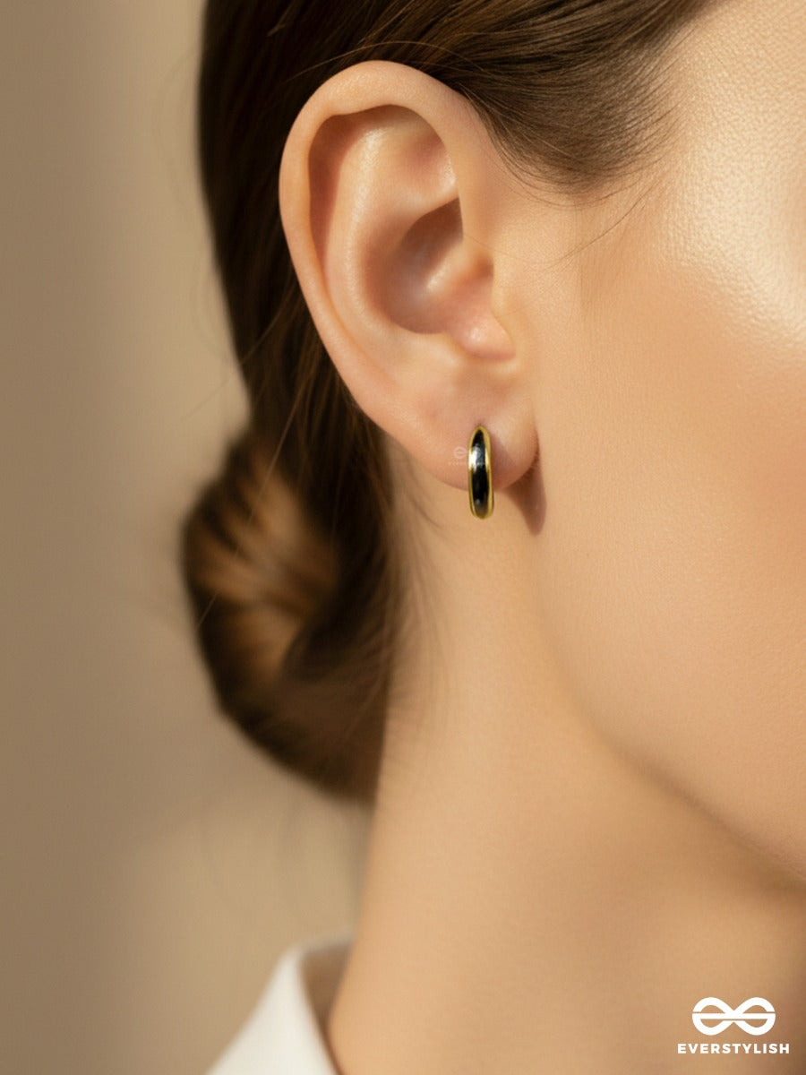 Phantom Glow - Chic Hoop Earrings
